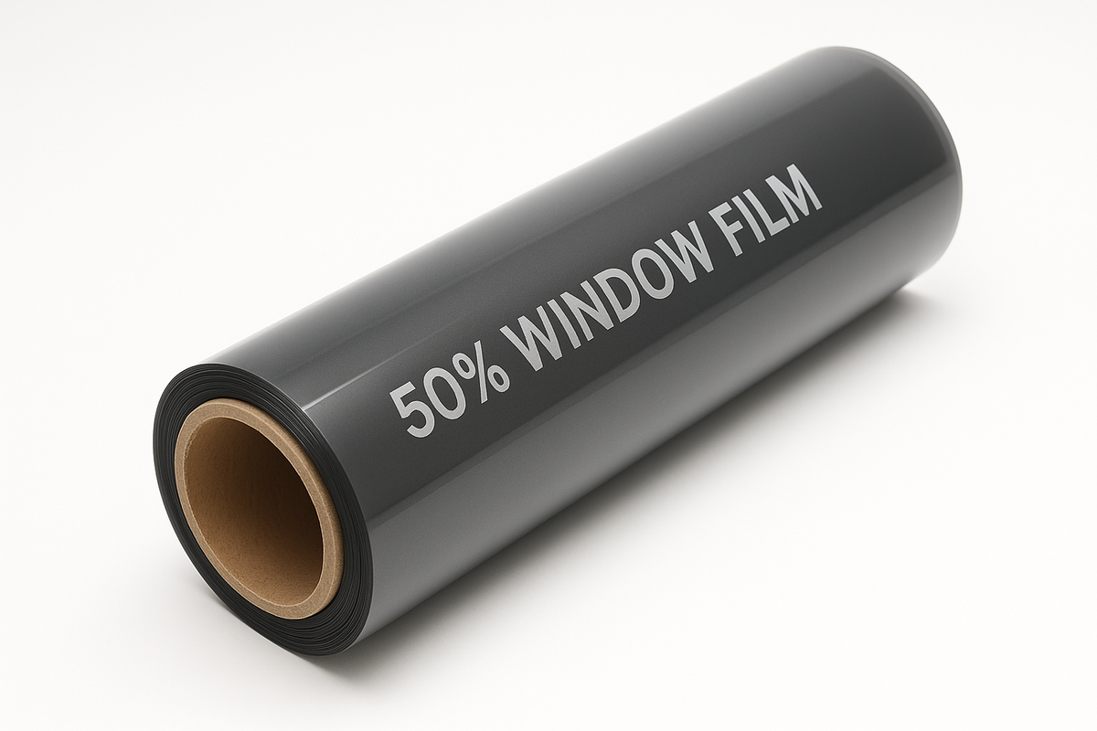 50% window film roll