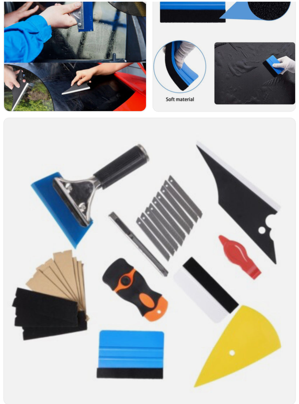 Tools for Window Tint Install